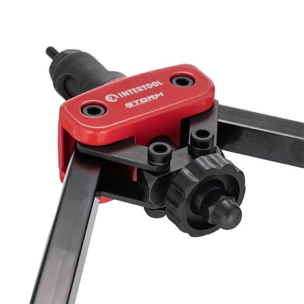 Пістолет заклепувальний для різьбових заклепок 360 мм, застосовувана заклепка - M3; M4; M5; M6; M8; M10 Storm INTERTOOL RT-0020