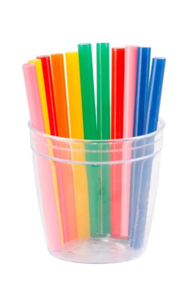 Комплект стрижнів клейових кольорових 7,4 мм * 100 мм, 12 шт INTERTOOL RT-1031