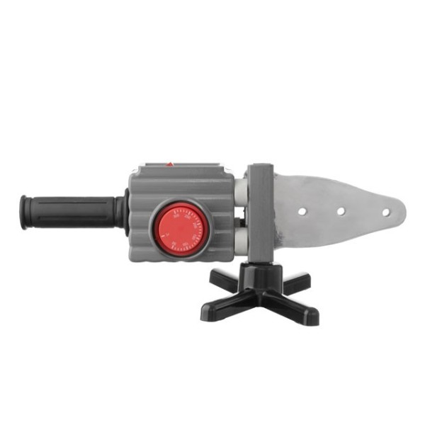 Паяльник для пластикових труб, 850/1850 Вт, 0-300°C, насадки 20, 25, 32, 40, 50, 63 мм, металевий кейс INTERTOOL RT-2112