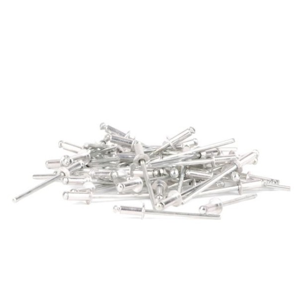 Заклепка алюмінієва 3.2 x 8.0 мм, уп. 50 шт. INTERTOOL RT-3208