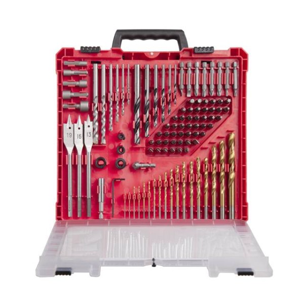 Набір свердл, дюбелів та біт 300 шт INTERTOOL SD-0051