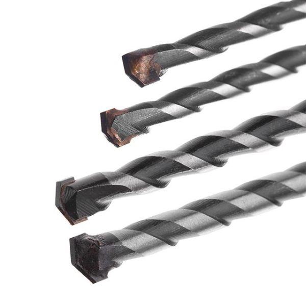 Набір свердел по бетону 4 шт (5, 6, 8, 10 мм) INTERTOOL SD-0105