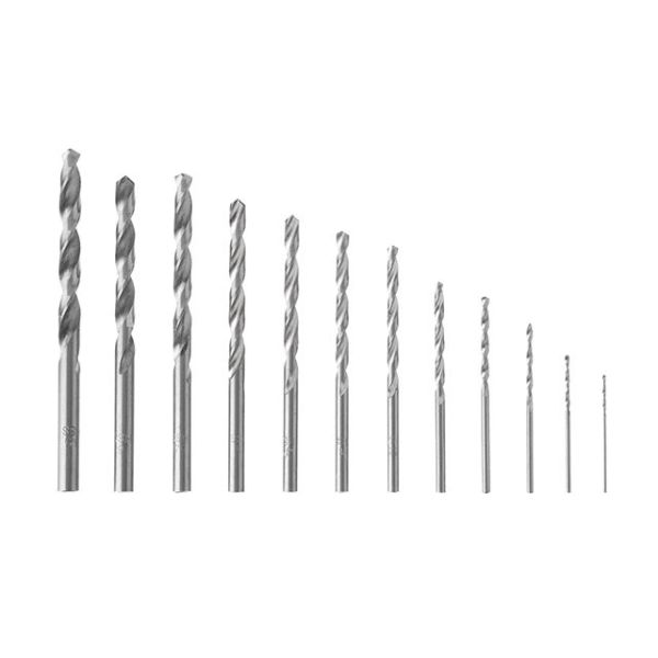 Набір свердел по металу HSS 19 од. (1.0-10.0), полірована сталь INTERTOOL SD-0119