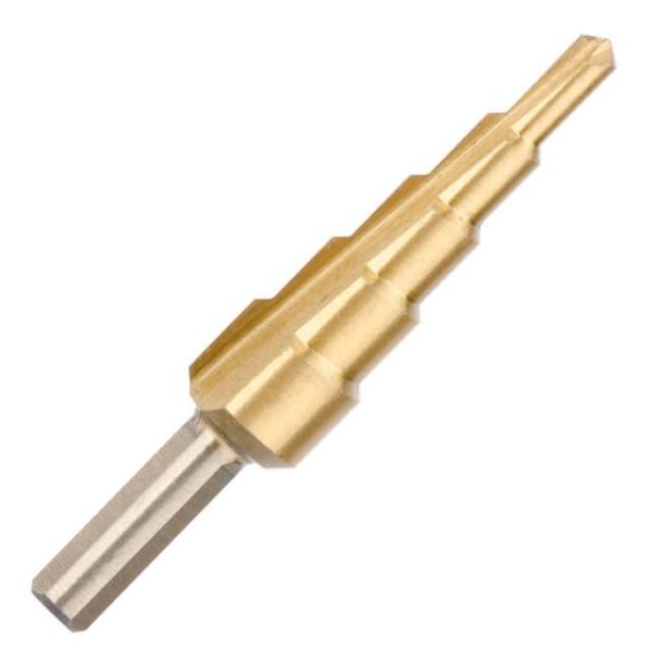 Свердло ступінчасте по металу 4-12 мм INTERTOOL SD-5812