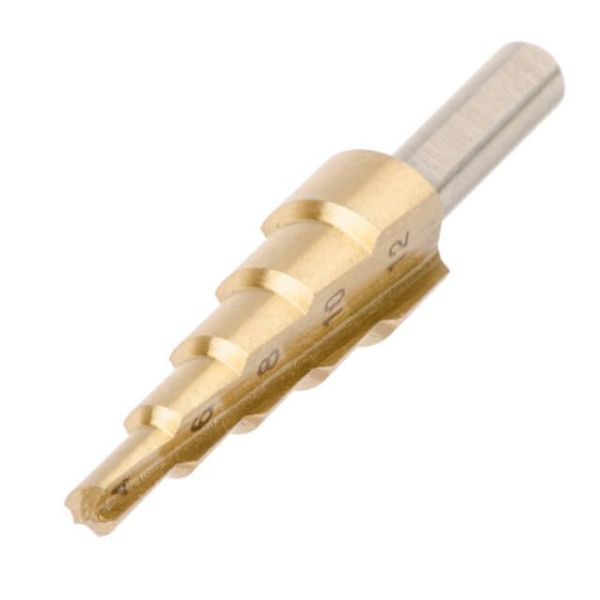 Свердло ступінчасте по металу 4-12 мм INTERTOOL SD-5812