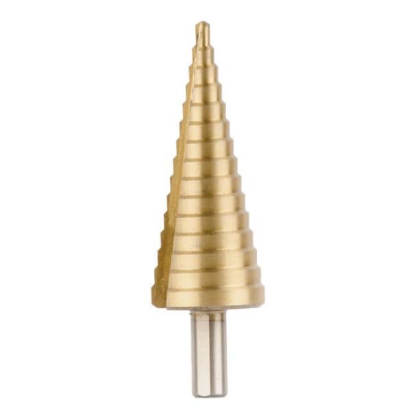 Свердло ступінчасте по металу 4-32 мм INTERTOOL SD-5832