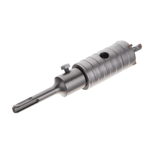 Комплект: Свердло корончасте по бетону 36мм + Перехідник SDS Plus 100мм INTERTOOL SD-7036