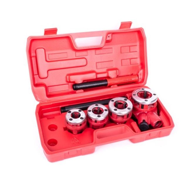 Набір плашок 4 шт для нарізання різьби 1/2