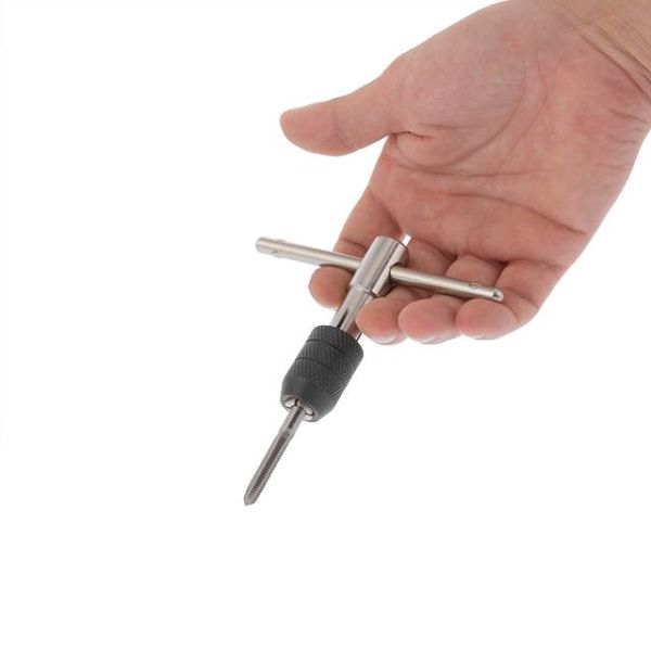 Набір мітчиків з Т-подібним тримачем 6 од. (M4, M5, M6, M8, M10) INTERTOOL SD-8018