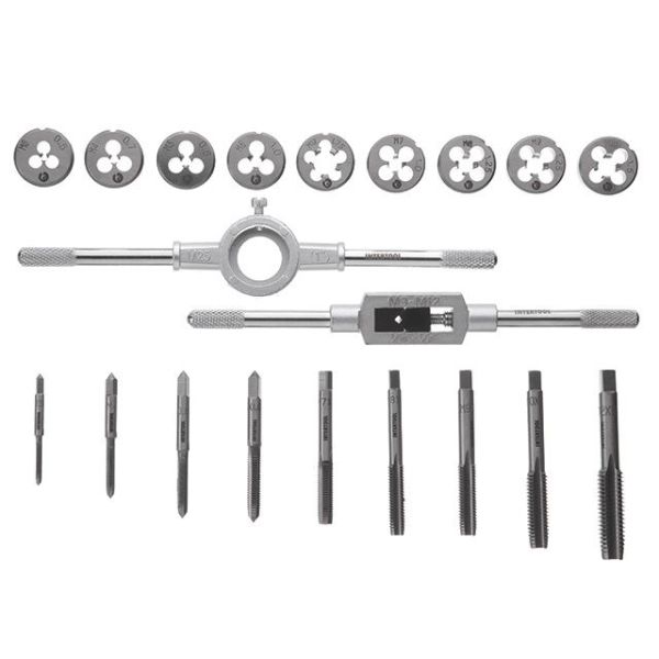 Набір мітчиків та плашок 20 од. INTERTOOL SD-8021