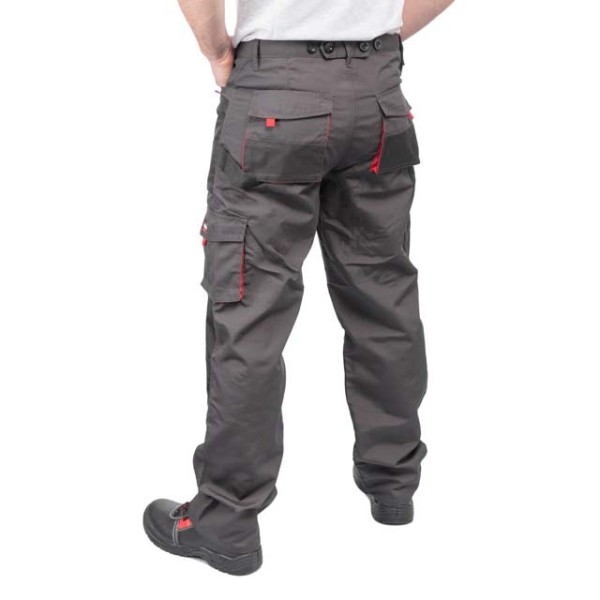 Брюки робочі 80% поліестер, 20% бавовна, щільність 260 г / м2, XL INTERTOOL SP-3014