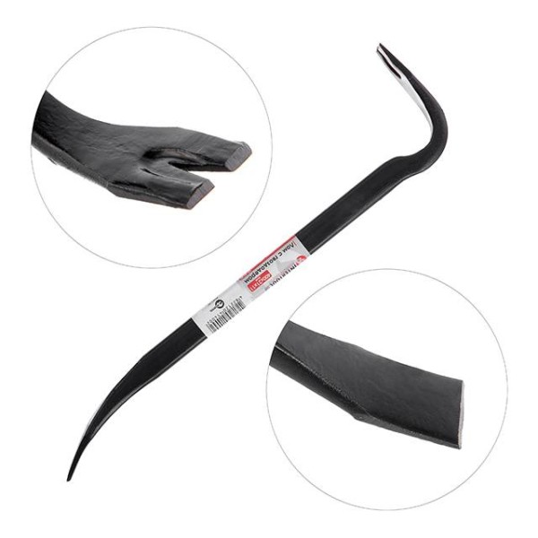 Лом з цвяхосмиком 400x21x11 мм INTERTOOL UT-4140