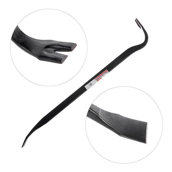 Лом з цвяхосмиком 600x25x12 мм INTERTOOL UT-4160