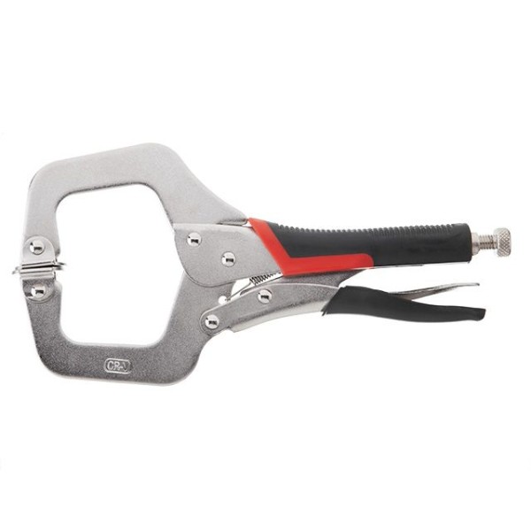 Кліщі затискні C-type 280 мм, CrV INTERTOOL UT-5206
