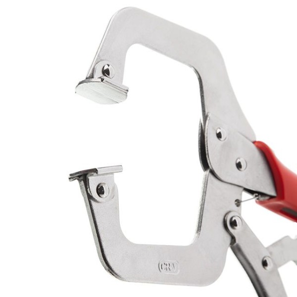 Кліщі затискні C-type 280 мм, CrV INTERTOOL UT-5206