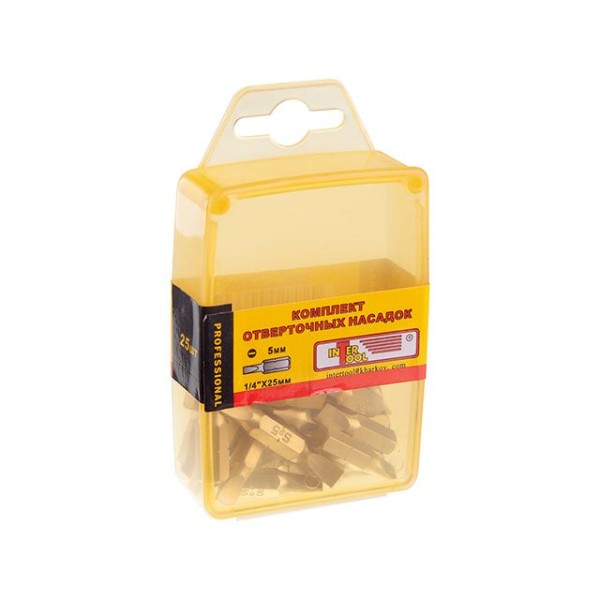 Комплек насадок до викруток 5 мм 1/4