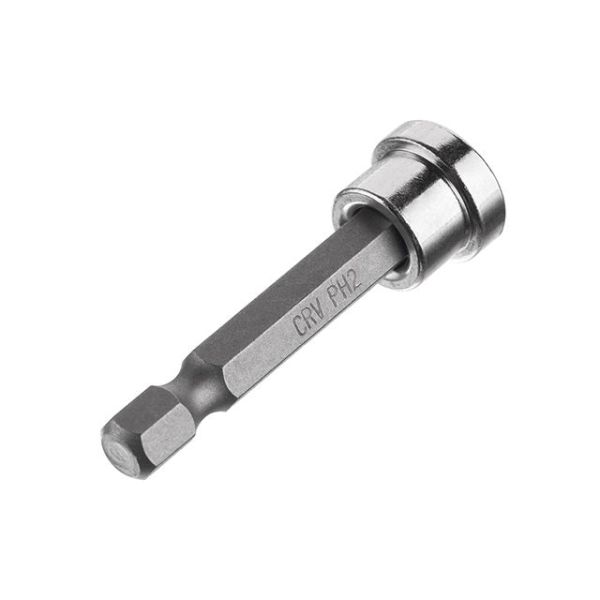 Комплект насадок для викруток з обмежувачем PH2x 50 мм уп., 5 од. INTERTOOL VT-0036