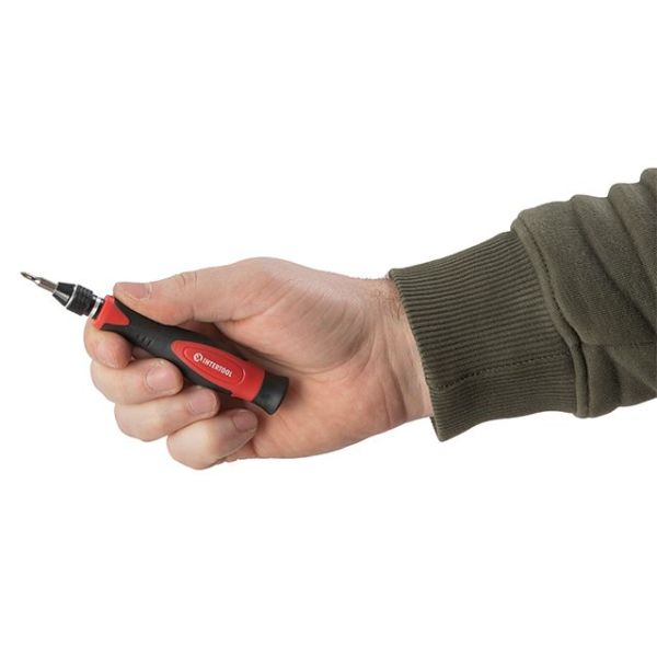 Викрутка прецизійна з комплектом насадок 29 од., Cr-V INTERTOOL VT-3336