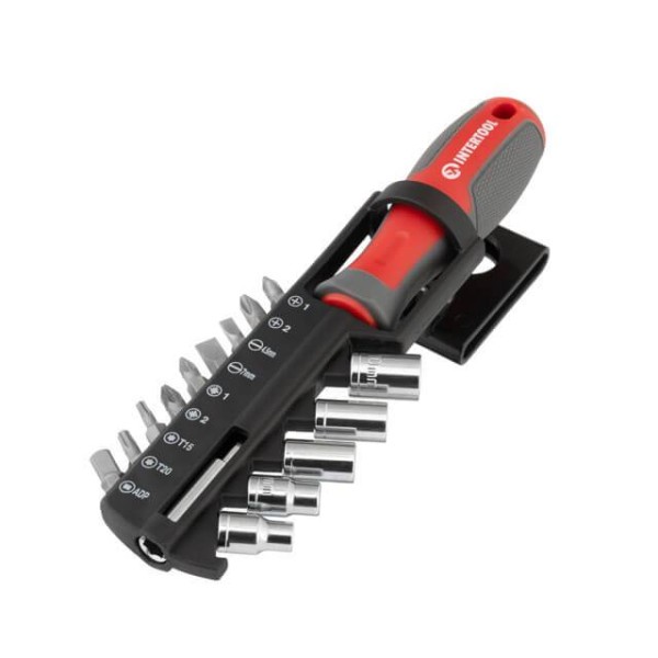 Викрутка з магнітним тримачем для насадок 1/4