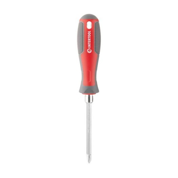 Викрутка двостороння 100 мм PH2, SL6 mm INTERTOOL VT-3344