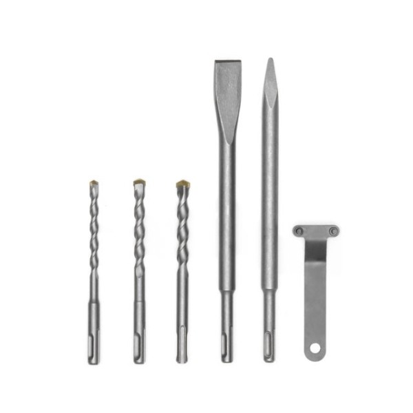 Перфоратор 1500 Вт, 3 режими, 0-850 об/хв., 0-4500 уд/хв., 6 Дж, регулювання обертів INTERTOOL WT-0163