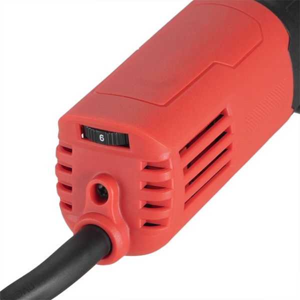 Шліфмашина кутова 1200 Вт, діаметр круга 125 мм, 6000-12200 об/хв., система стабілізації обертів, захист від повторного включення, плавний пуск INTERTOOL WT-0235