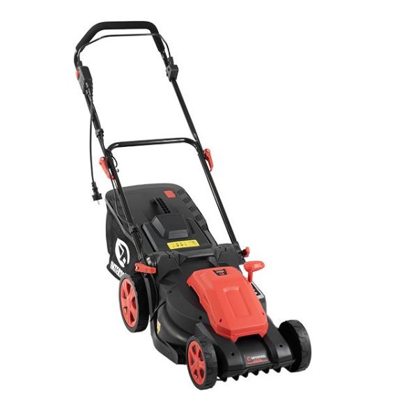 Газонокосарка електрична 1,8 кВт, 230 В, ~50 Гц, 3200 об/хв, ширина захвату 400 мм, висота зрізу 25-75 мм, контейнер 40 л, STORM INTERTOOL WT-2265