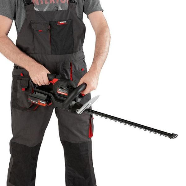 Кущоріз акумуляторний 20 В, 2000 об/хв, довжина шини 500 мм, діаметр зрізу 18 мм, леза 65 mn, без ЗП та АКБ, STORM INTERTOOL WT-9115