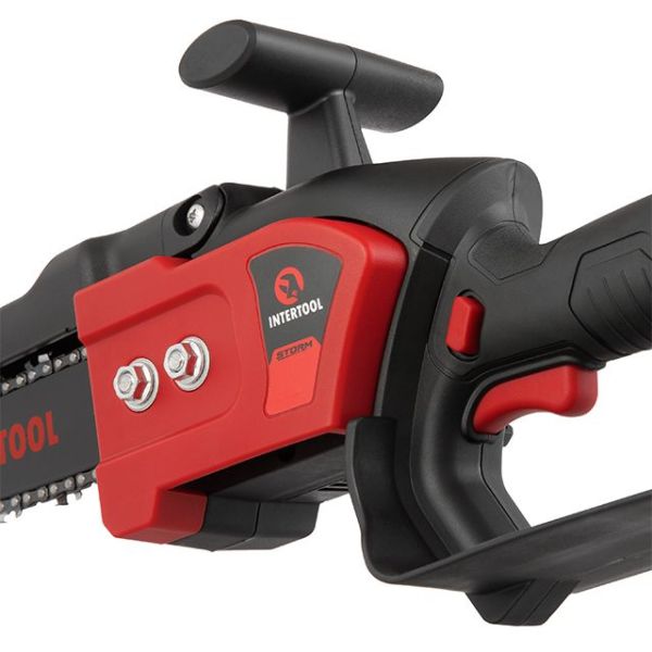 Міні-пилка ланцюгова акумуляторна з безщітковим двигуном 20 В, шина 20 см, 7.5 м/с, без ЗП та АКБ, STORM INTERTOOL WT-9210