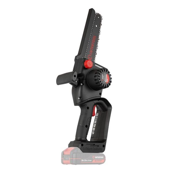 Міні-пилка ланцюгова акумуляторна з безщітковим двигуном 20 В, шина 20 см, 7.5 м/с, без ЗП та АКБ, STORM INTERTOOL WT-9210