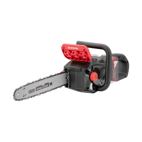 Пила ланцюгова акумуляторна з безщітковим двигуном 40 В (2х20 В), шина 35 см, SDS-система натягу ланцюга, без ЗП та АКБ INTERTOOL WT-9211