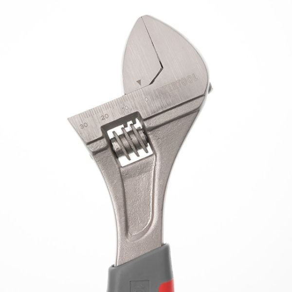 Ключ розвідний 250 мм, ізольована рукоятка,нікелеве покриття INTERTOOL XT-0025