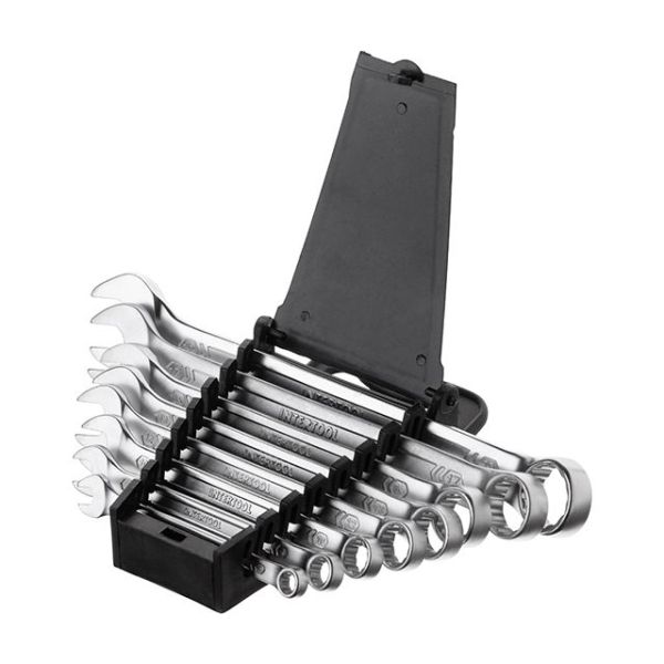 Набір ключів комбінованих 8 од., STORM, 6-19 мм, Cr-V INTERTOOL XT-1002