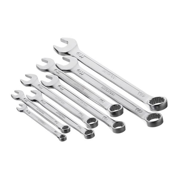 Набір ключів комбінованих 8 од., STORM, 6-19 мм, Cr-V INTERTOOL XT-1002