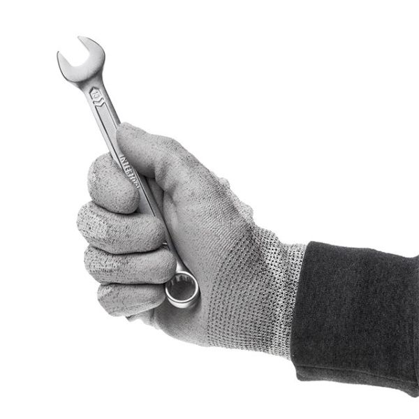 Ключ комбінований 13 мм, STORM, Cr-V, покриття сатин-хром INTERTOOL XT-1013