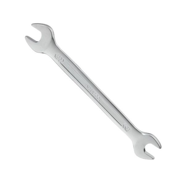 Ключ ріжковий 12-13 мм, STORM, Cr-V, покриття сатин-хром INTERTOOL XT-1112