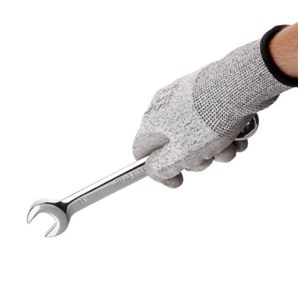 Набір ключів комбінованих з храповим механізмом 8 од., 8-19 мм, Cr-V; PROF DIN3113 INTERTOOL XT-1303