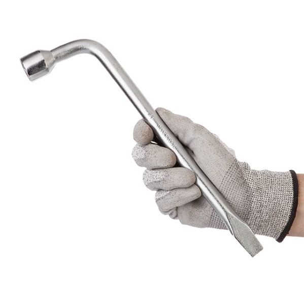 Ключ баллонний L-подібний 21*350 мм INTERTOOL XT-4221