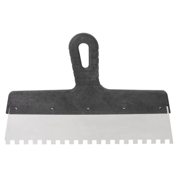 Шпатель зубчастий (нержавіючий) 300мм 8×8мм GRAD (8321395)