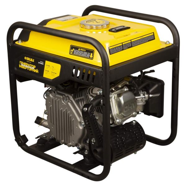 Генератор інверторний бензиновий 220В 2.2/2.5кВт 7л 4-х тактний ручний запуск SIGMA (5710821)