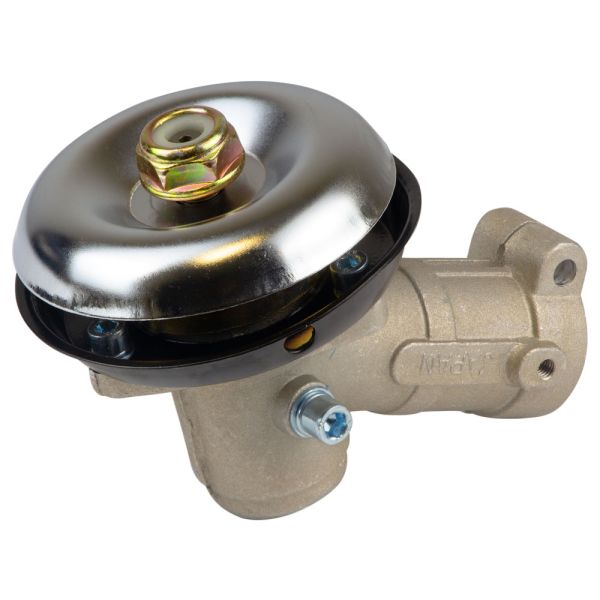 Тример бензиновий 2.4кВт 43.0см³ жорсткий вал U-ручка (котушка, ніж) (з 2х частин) SIGMA (5612601)