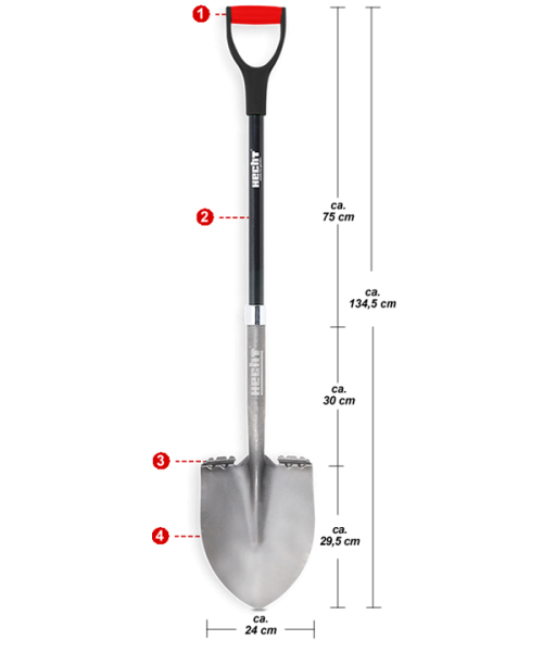 Лопата HECHT 600808 (hecht600808)