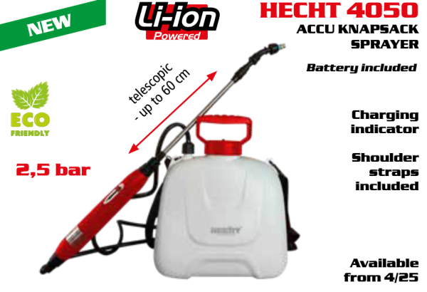 Оприскувач акумуляторний HECHT 4050