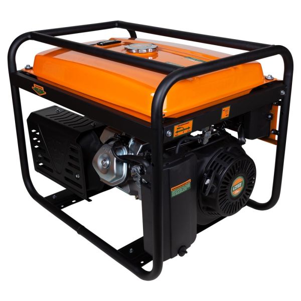 Генератор бензиновий 220В 5.0/5.5кВт 4-х тактний ручний запуск GRAD (5710955)