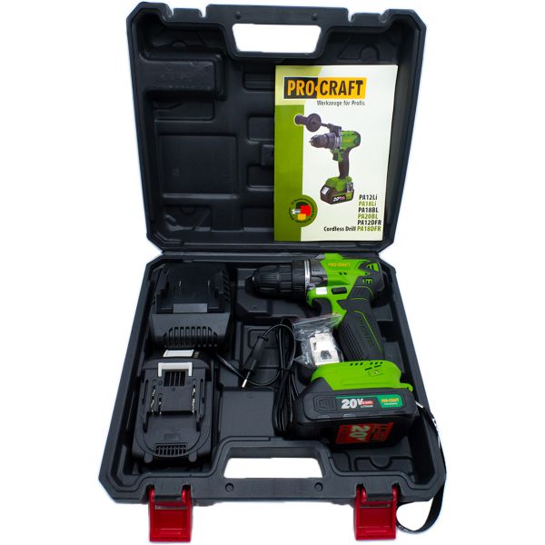 Шуруповерт Procraft PA20BL UNIVERSAL