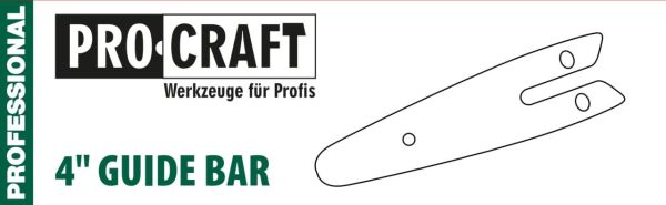 Пильна шина Procraft 10 см