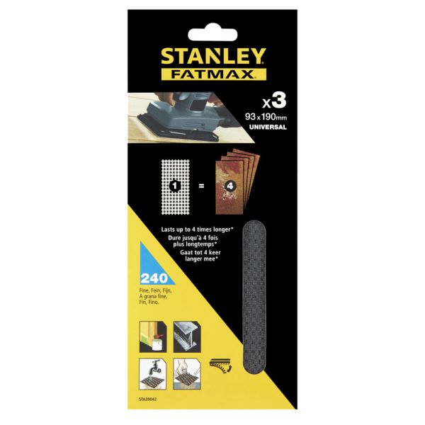 Сітка шліфовальна STANLEY STA39042