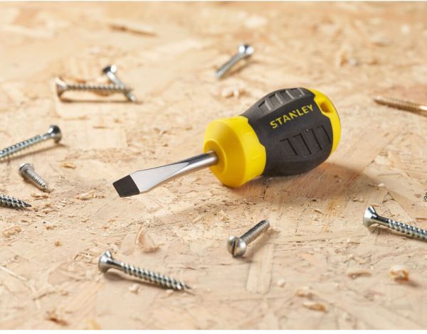 Викрутка Cushion Grip довжиною 45 мм з жалом, що розширюється під шліц SL 6.5 STANLEY STHT16147-0