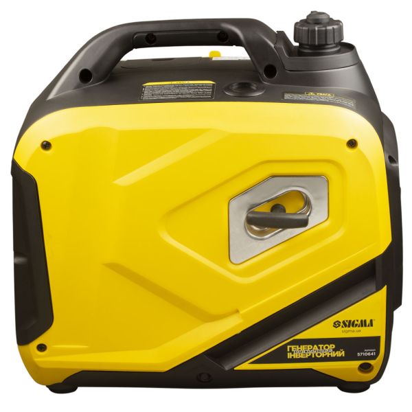 Генератор інверторний бензиновий 220В 3.2/3.4кВт 50дБ 4-х тактний ручний запуск SIGMA (5710641)