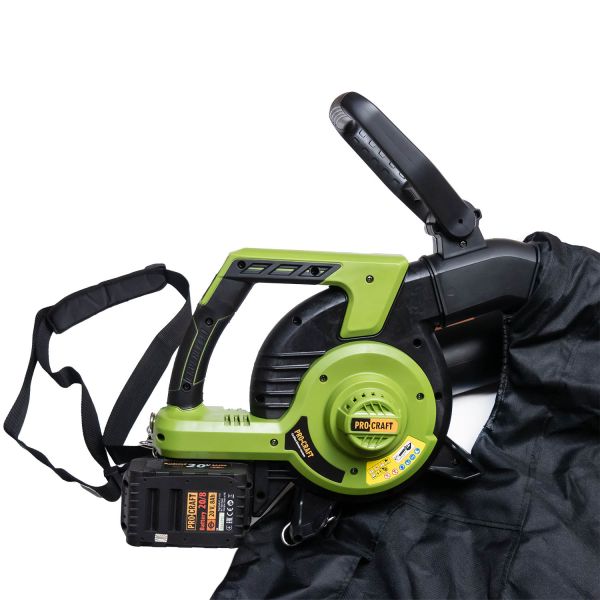 Акумуляторний пилосос-повітродувка Procraft VB20 (без акб та зп)